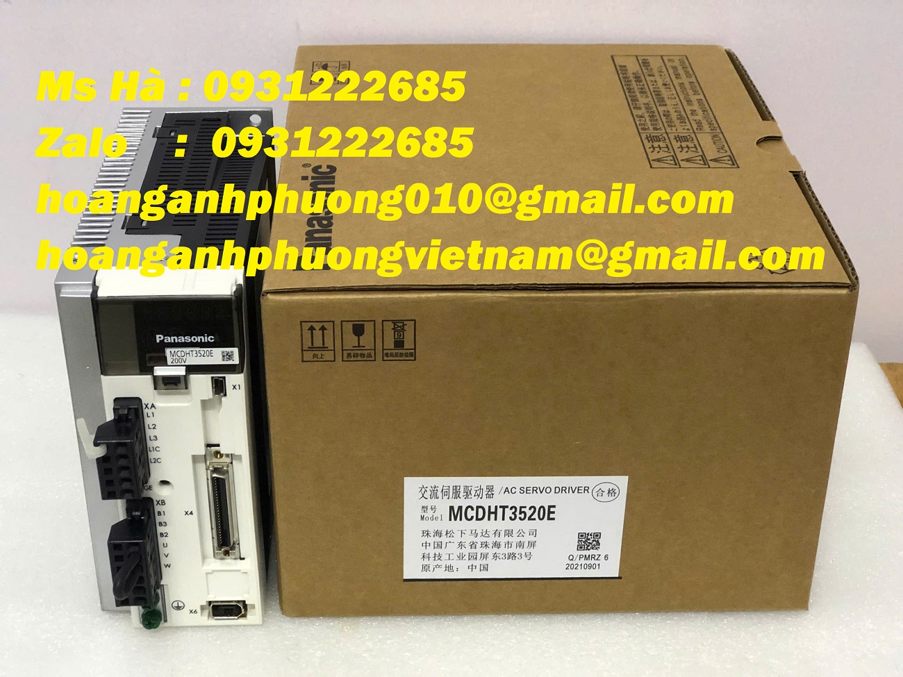 Điều khiền servo - giá cạnh tranh - dòng Panasonic MCDHT3520E